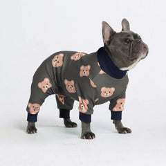 Dog Pajama - Bear Black