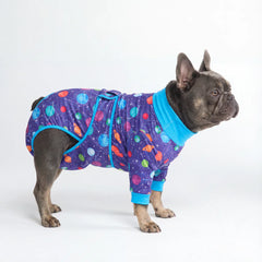 Dog Surgical Suit - Planets