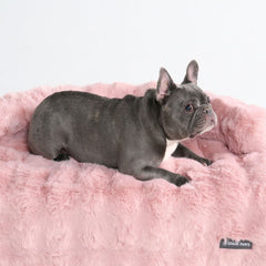 Calming Fluffy Couch Cover Dog Beds