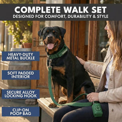 Comfort Control Collar Set - Army Green
