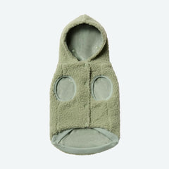 Teddy Sherpa Dog Jacket - Light Green