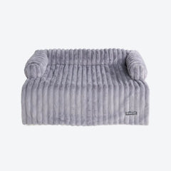 Luxury Couch Cover Dog Bed - Grey