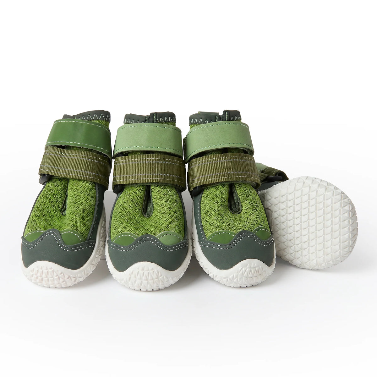 Hot Pavement Pawtector Dog Shoes - Green