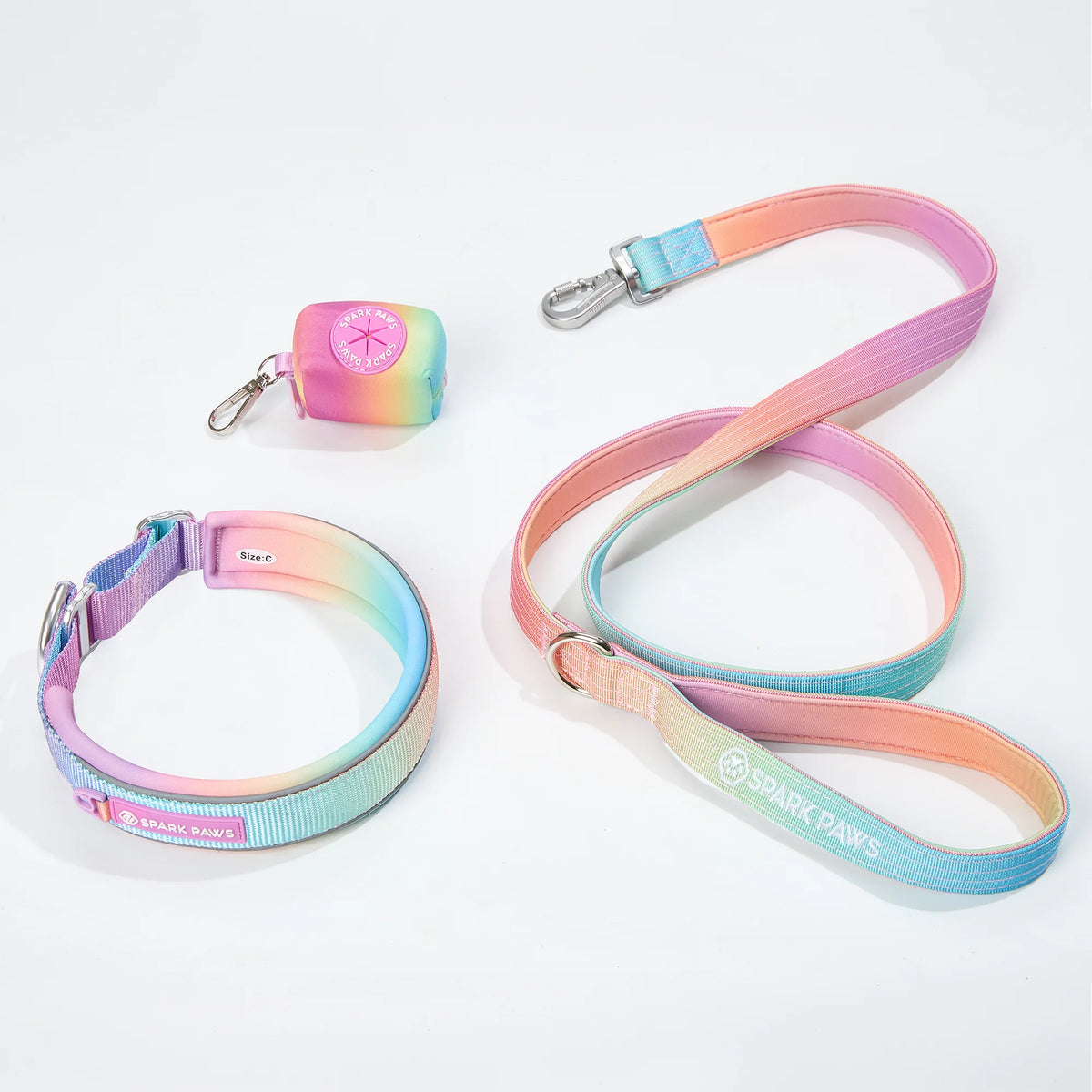 Martingale Collar Set - Pastel Icing