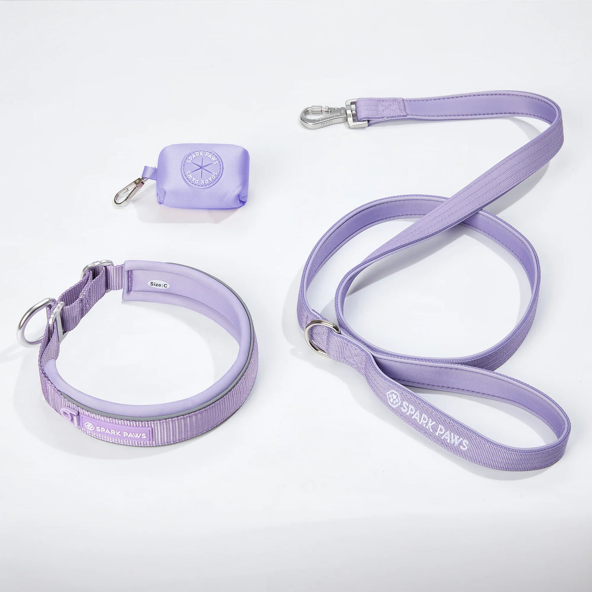 Martingale Collar Set - Lilac