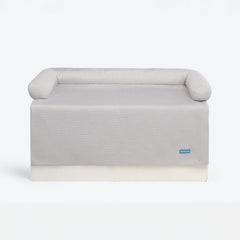 Frostcore™ Cooling Couch Cover Dog Bed - Waffle Grey